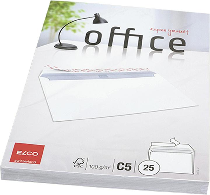 Immagine prodotto Elco Ufficio Buste, senza finestra (C5, 25x)