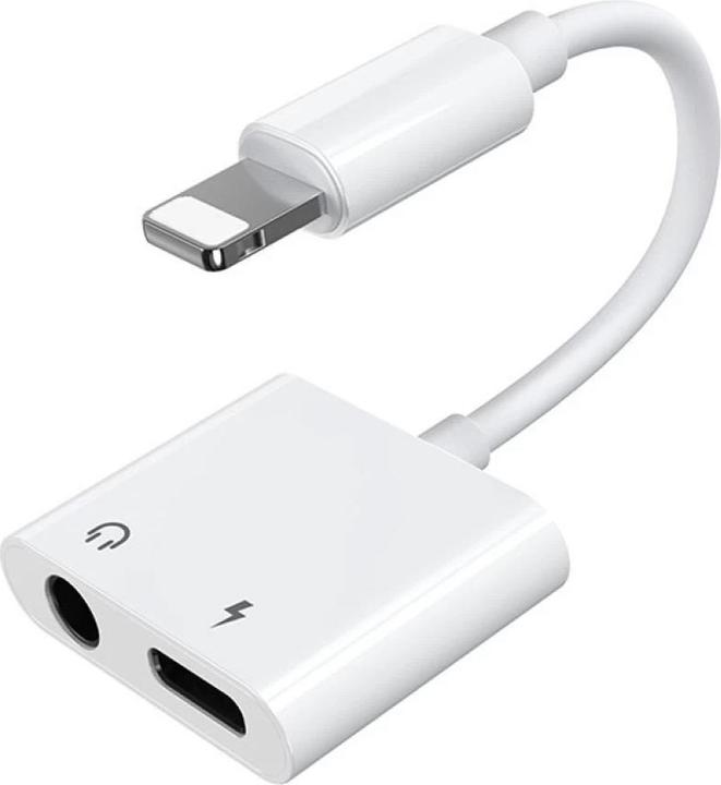 Joyroom Apple 3.5mm Audio Power Converter And Lightning Port (Lightning, 3.5mm jack, Lightning)