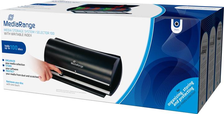 Actual product image MediaRange Selector for 100CDs/DVDs