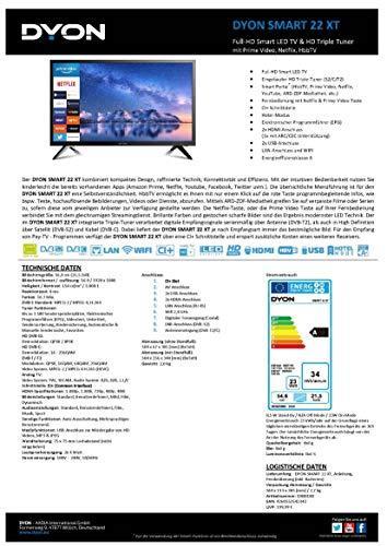 Energy Label Dyon LED TV 22 XT (22", LED, Full HD)