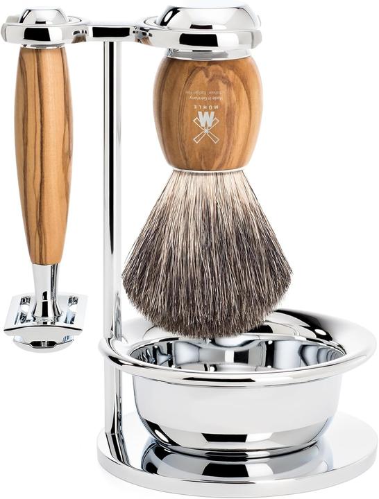 Image du produit Mühle Ensemble de rasage - Rasoir, blaireau et support