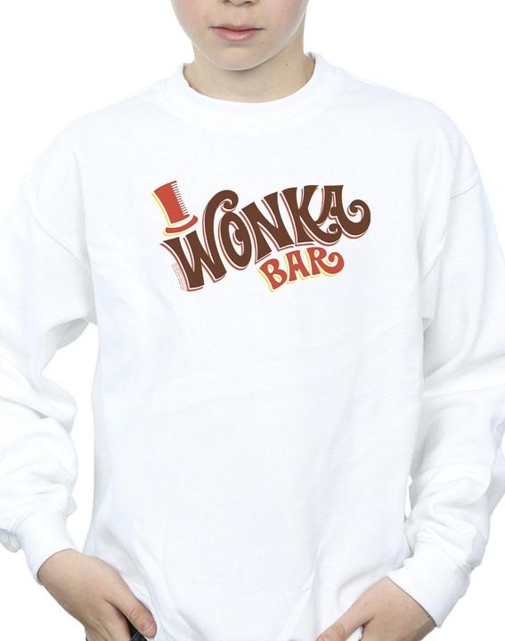 Produktbild Willy Wonka & the Chocolate Factory Bar Logo Sweatshirt Jungen (104)