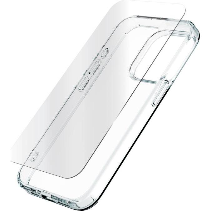 Zagg Invisibleshield Bndl Glass (1 Stück, Apple iPhone 15 Pro), Smartphone Schutzfolie, Transparent