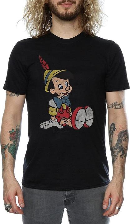 Image du produit Pinocchio T-shirt classique en coton pour hommes (M)