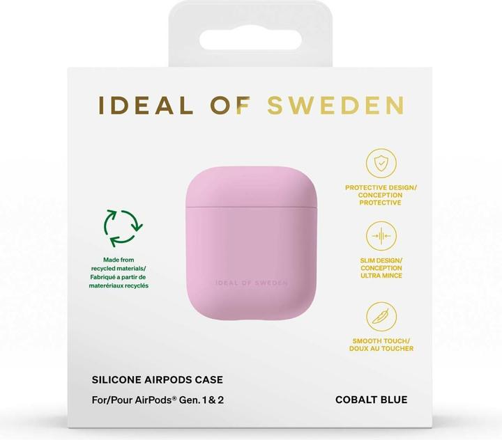 Actual product image iDeal Of Sweden Airpods laadimiskarbiümbris (1/2 gen), silikoon, bubble gum pink