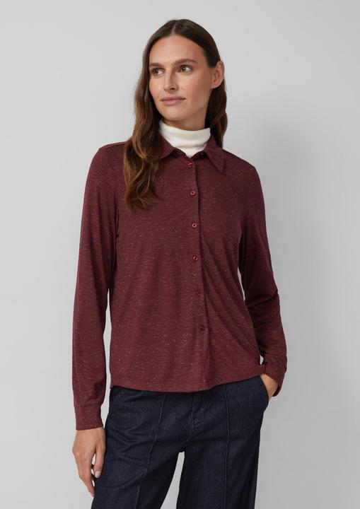 Produktbild s.Oliver T-Shirt Jerseybluse mit Glitzergarn (48)