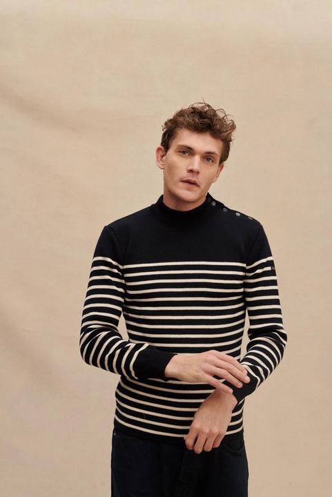 Actual product image Le Minor marinière round-neck jumper (XL)