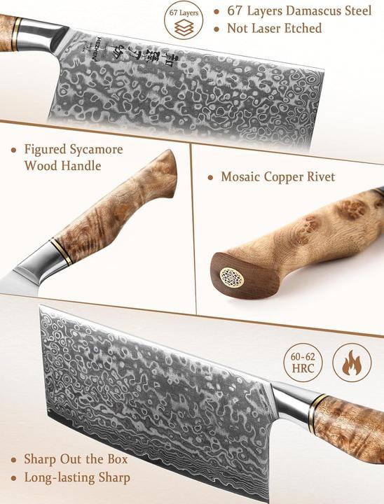 Produktbild Hezhen Hackbeil (17.30 cm)