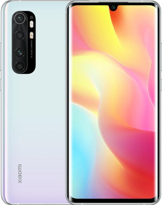 Xiaomi Mi Note 10 Lite (64Â GB, Glacier White, 6.47", Dual SIM, 4G)