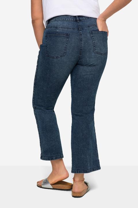 Produktbild Angel of Style Bootcut-Jeans, Stickereiband, Schlag, 5-Pocket (50)