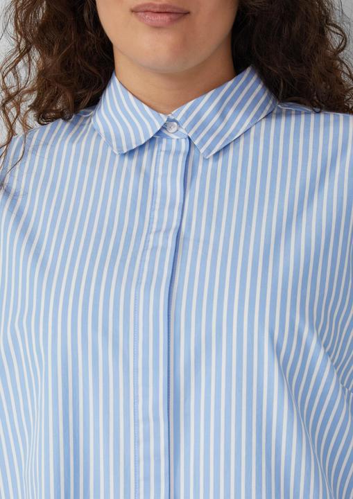 Immagine prodotto s.Oliver Bluse Gestreifte Popeline-Bluse im Boxy Fit (48)