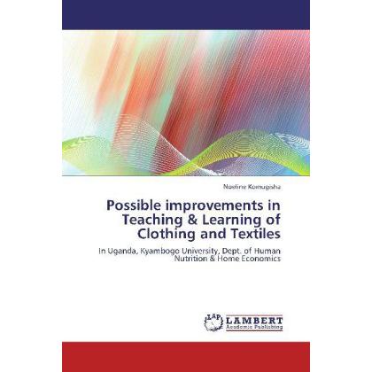 Possible improvements in Teaching & Learning of Clothing and Textiles, Fachbücher