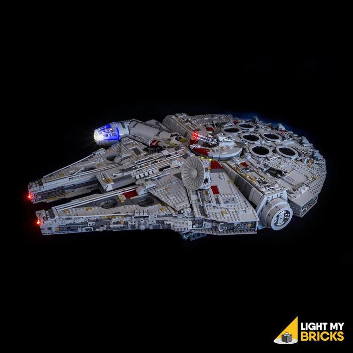 Actual product image Light my bricks LED Light Set for LEGO Star Wars UCS Millennium Falcon