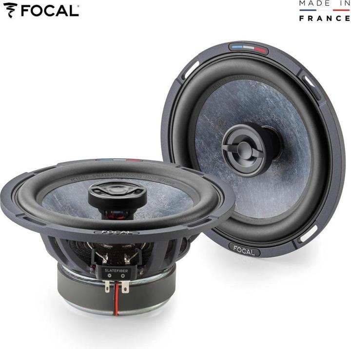 Focal PC165SF - autospeakers - 16,5cm coaxial luidsprekers - 2 voies - Slate Fibre (160 W, 16.50 cm)