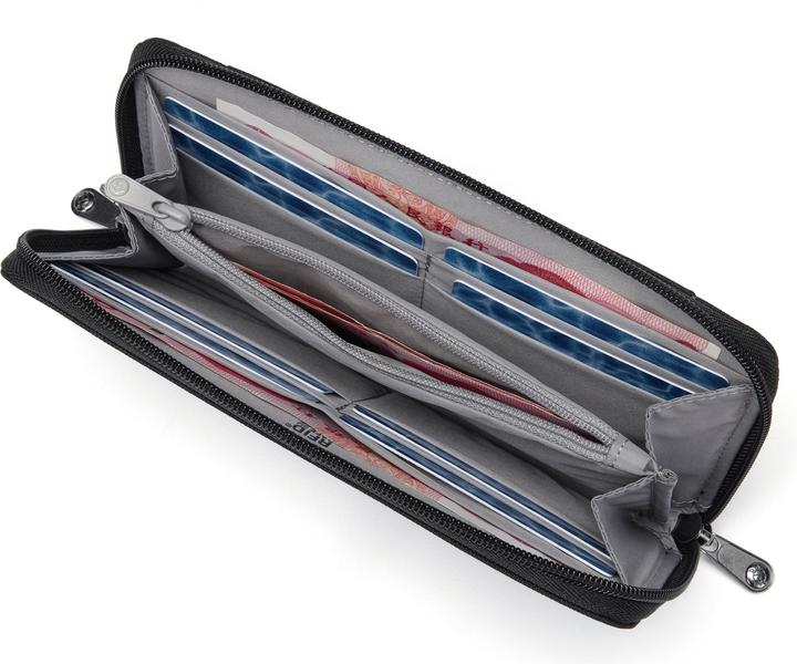 Actual product image Pacsafe RFIDsafe Continental Wallet black