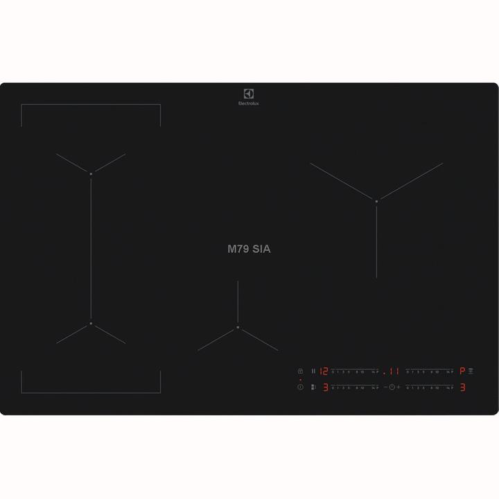 Produktbild Electrolux EIV83443CT Schwarz Integriert 78 cm Zonen-Induktionskochfeld 4 Zone(n)