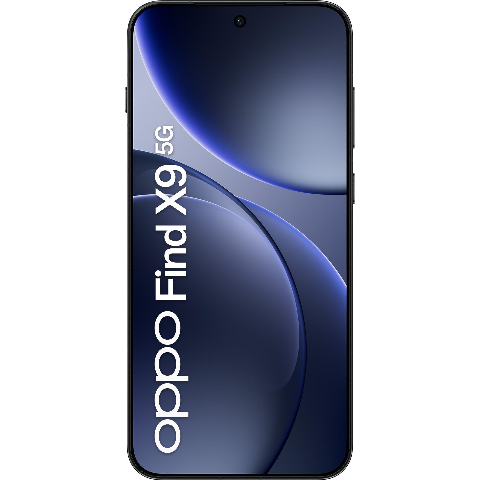 OPPO Find X9 (512 GB, Black, Schwarz, Space Black, 6.59