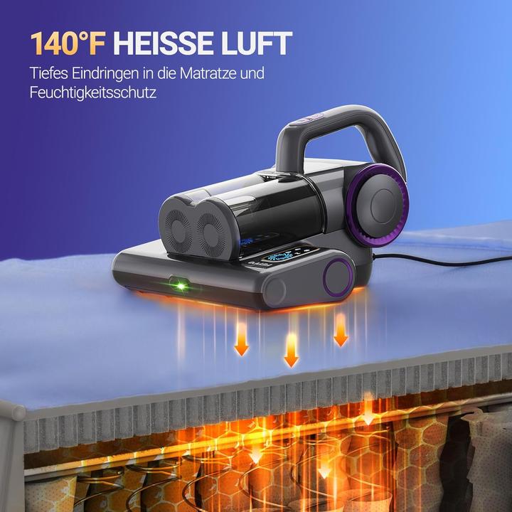 Produktbild Feppo Milbensauger mit UV-C & HEPA-Filter (500W)