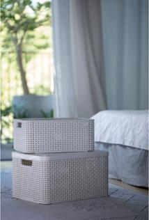 Actual product image Curver Storage Box Rattan M (18 l)