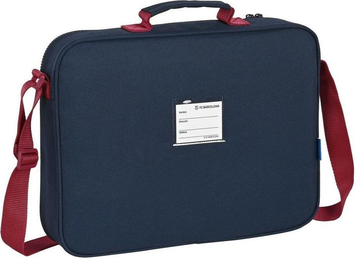 Actual product image FC Barcelona Schoolbag F.C. Barcelona Corporativa Blue Garnet Red (38 x 28 x 6 cm) (6 l)