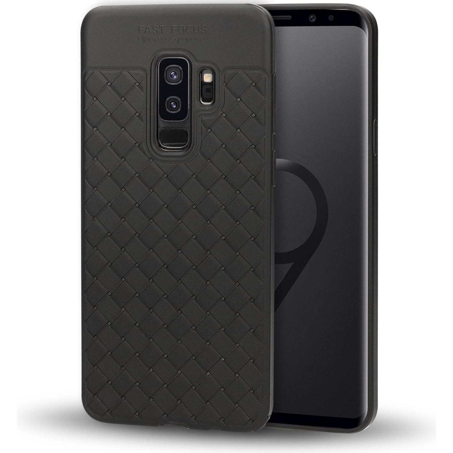 Nalia Handyhülle (Samsung Galaxy S9+), Smartphone Hülle, Schwarz