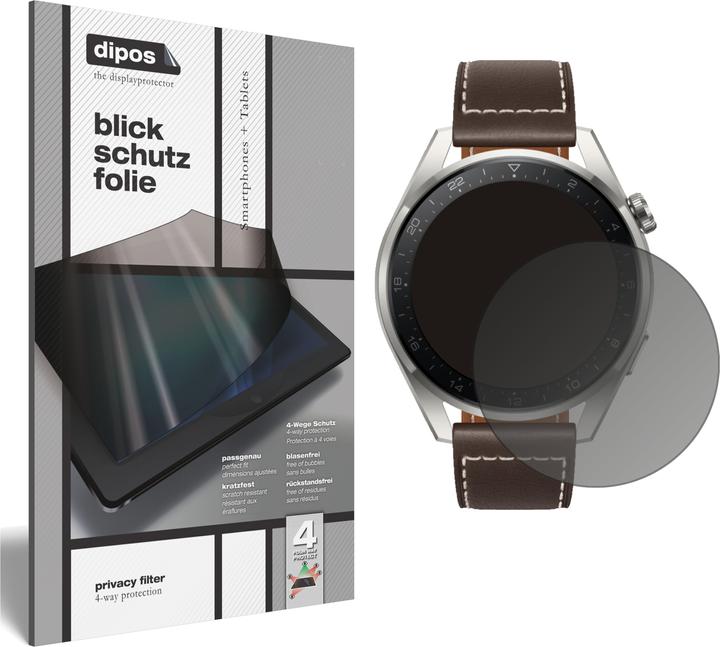 Actual product image Dipos Screen Protector 4-Way Privacy (Huawei Watch 3 Pro)