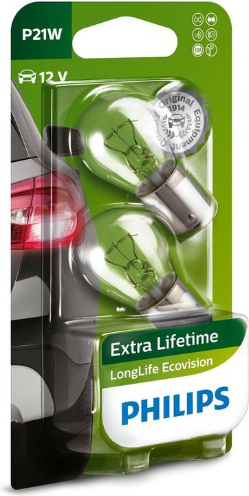 Actual product image Philips LongLife Eco/Vision (P21V)