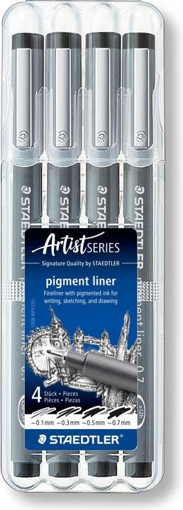 Actual product image Staedtler Pigment Liner (Transparent, 4x)