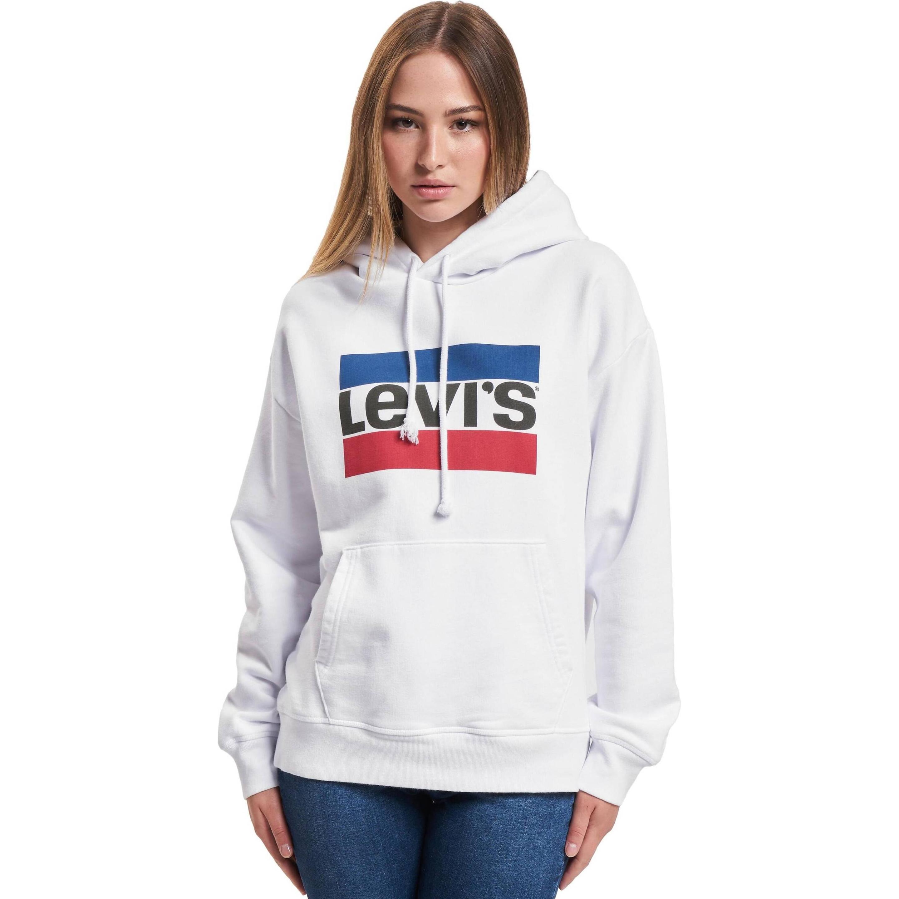 Levis, Unisex, Pullover, Graphic Standard Hoodie 184870058 - M, Weiss, (M)