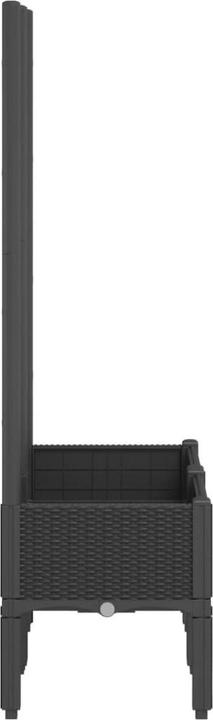 Actual product image vidaXL Planter with trellis PP