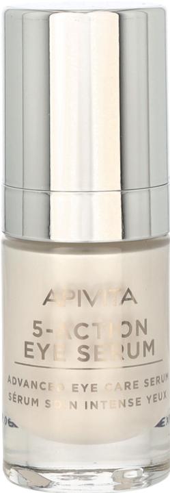Image du produit Apivita Sérum pour les yeux 5-Action (Soin des yeux Sérum, 15 ml, Jour + nuit)