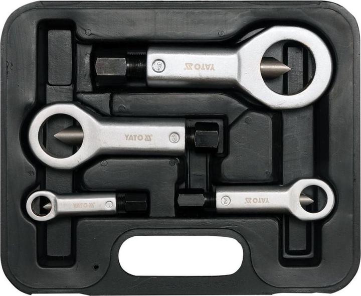 Yato YT-0585 Casseur d'écrou haute performance 4 pièces (4 pièces)