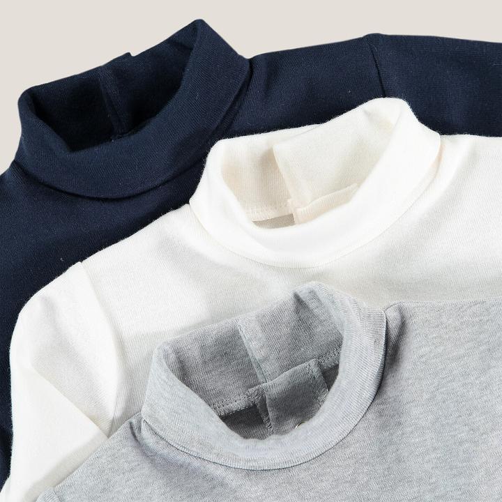 Produktbild La Redoute Collections 3er-Pack Shirts mit Rollkragen (62)