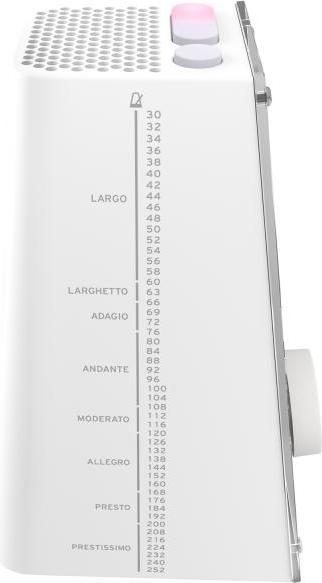 Produktbild Korg Metronom KDM-3 Taktgeber Digital mit 19 Taktarten Weiss mit Tuch