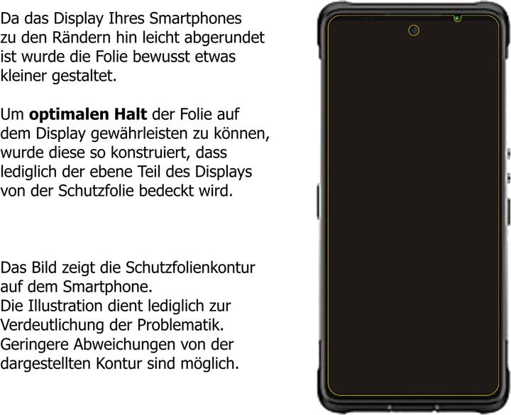 Actual product image Dipos Screen Protector Crystalclear (6 Piece, Ulefone Armor 10 5G)