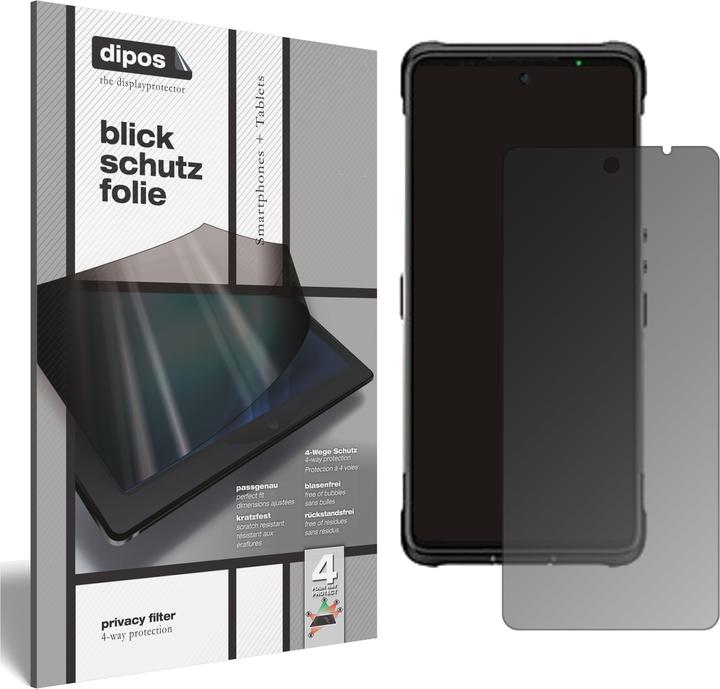 Dipos Blickschutzfolie 4-Way Privacy (1 Stück, Ulefone Armor 10)