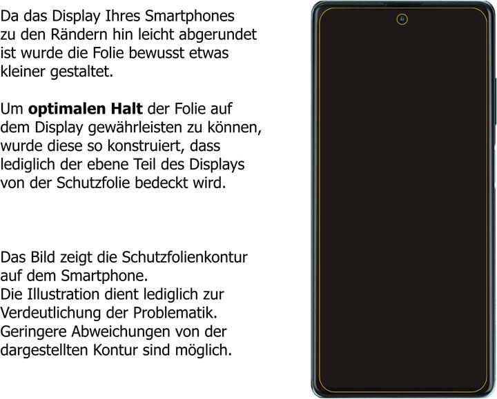 Produktbild Dipos Displayschutzfolie Crystalclear (1 Stück, Blackview A100)