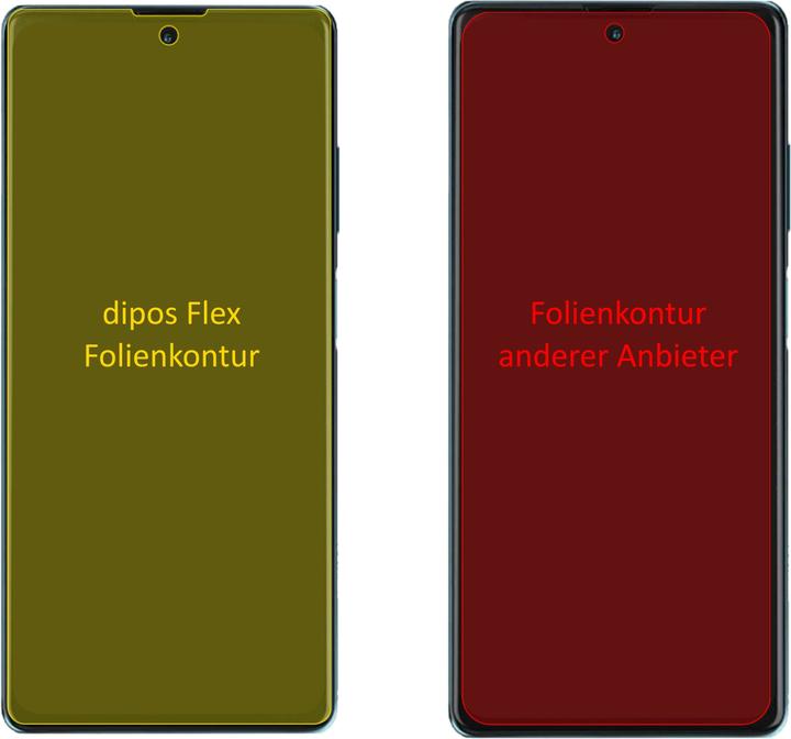 Produktbild Dipos Displayschutzfolie Full-Cover 3D (2 Stück, Blackview A100)