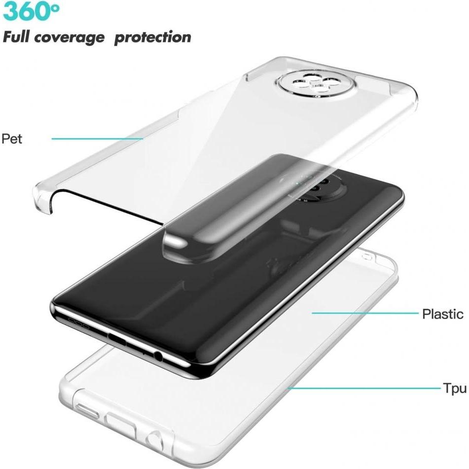 Thumbnail - Screenguard 360° Screen & Body Protector Xiaomi Redmi Note 9T Hülle mit Folie (Xiaomi Redmi Note 9T), Smartphone Hülle, ...