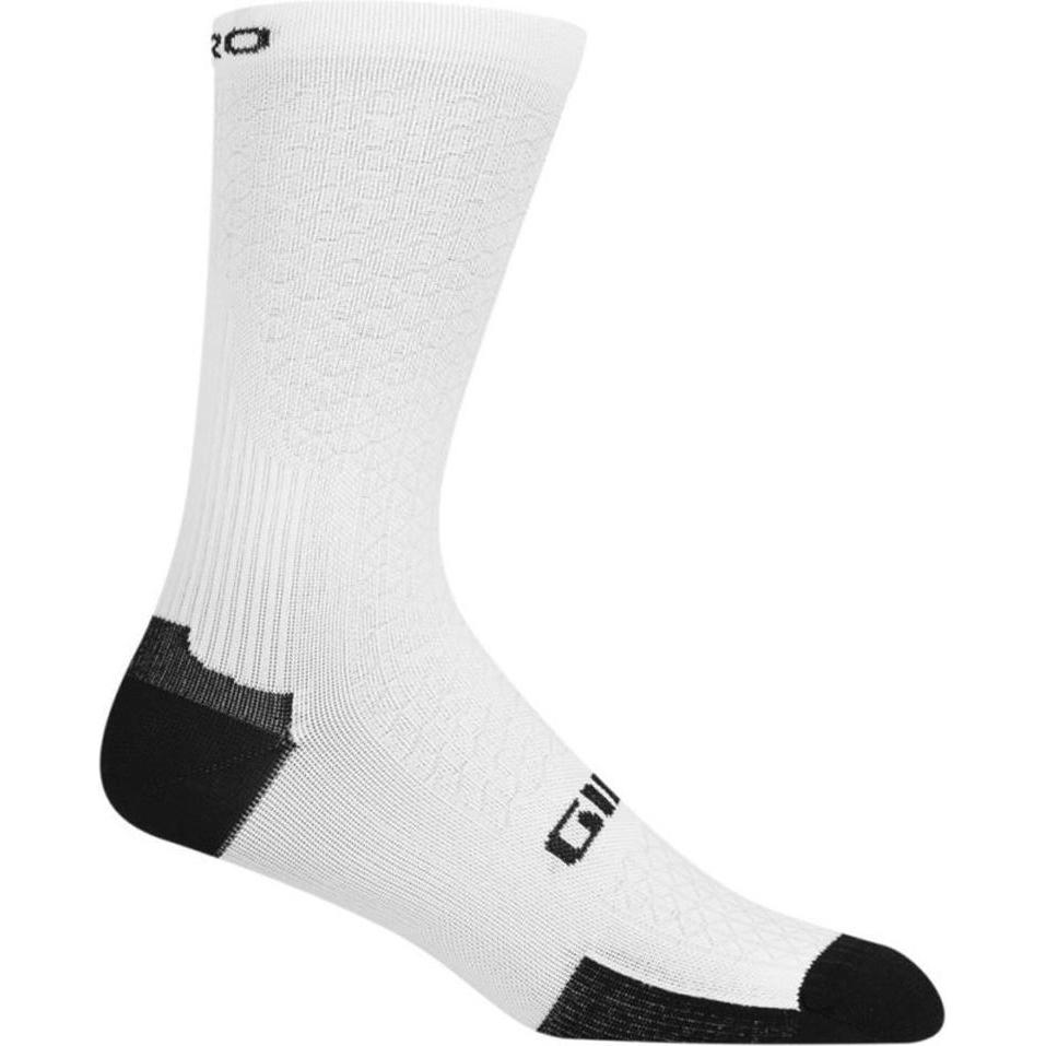 Giro, Herren, Sportsocken, HRC Sock II (43 - 45), Weiss