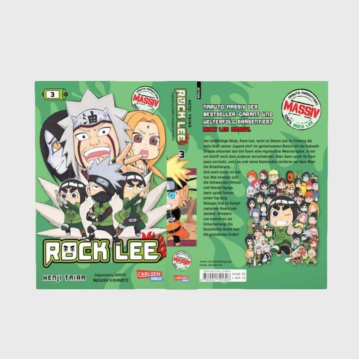 Produktbild Rock Lee Massiv 3 (Deutsch, Masashi Kishimoto, Miyuki Tsuji, Kenji Taira, 2024)