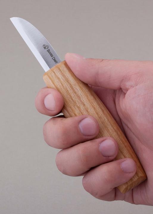Image du produit Beaver Craft Couteau de banc de sculpture en bois BeaverCraft (5 cm)