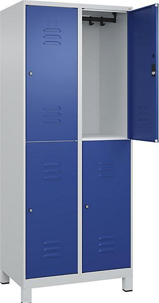 Gentian blue RAL 5010, Light grey RAL 7035