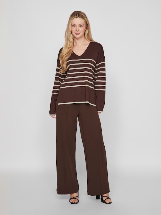 Image du produit Vila Pull en tricot col V (XS)