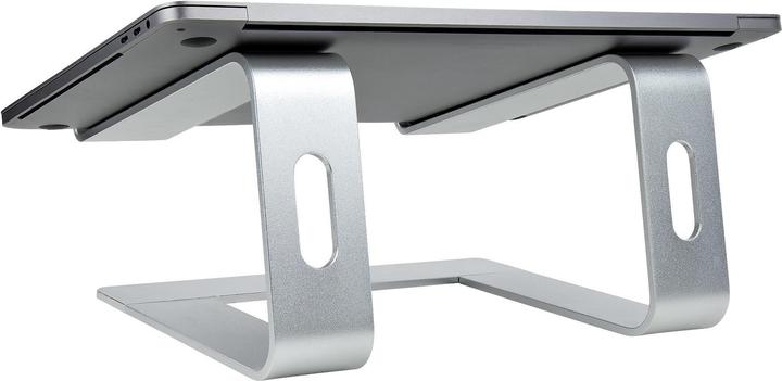 Produktbild StarTech com LAPTOP-STAND-SILVER, Notebook-Ständer, Silber, 43,2 cm (17 Zoll), Aluminium, 5 kg, 2...