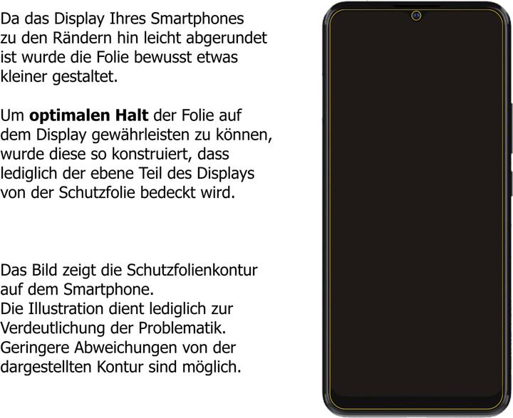 Produktbild Dipos Blickschutzfolie 4-Way Privacy (1 Stück, ZTE Blade V2021 5G)