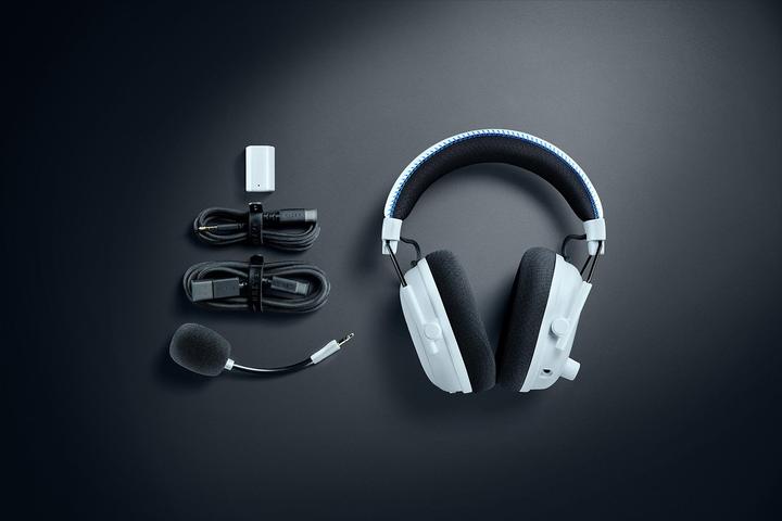 Produktbild Razer BlackShark V3 Pro for PlayStation - White (Kabelgebunden, Kabellos)