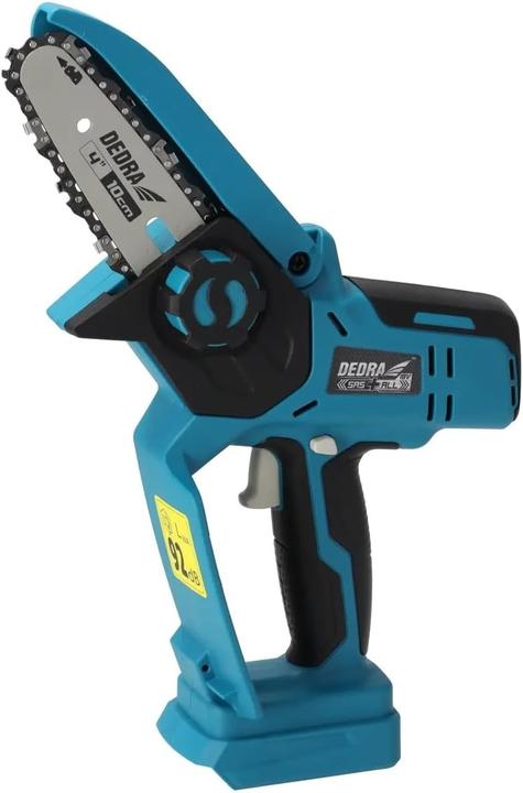 Produktbild Dedra Mini Akku-Kettensäge 18V, 4" Führungsstange SAS+ALLE DED7099 (Akku Kettensäge)