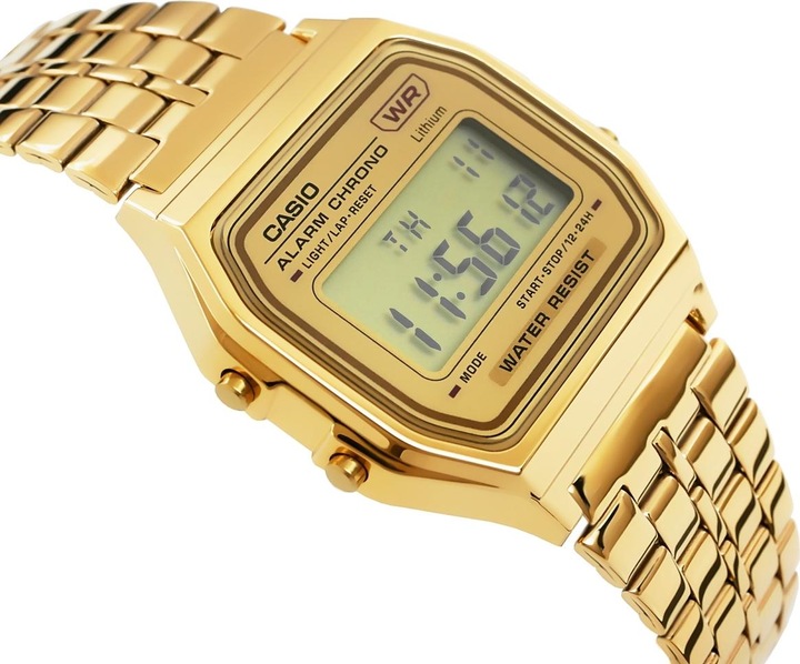 Image du produit Casio Retro Vintage - A158WETG-9AEF (Montre numérique, 34 mm)