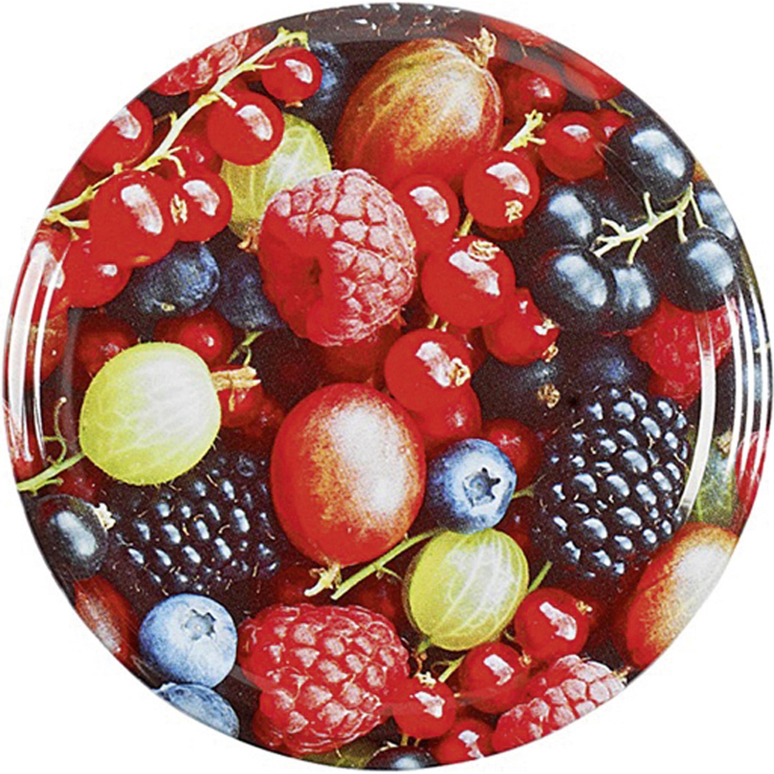 Dosen-Zentrale Twist-off Deckel Beeren pasteurisationsfest Ø66mm (10 Stk.) (DOSEN-ZENTRALE) Mindestbestellmenge: 10 Stück